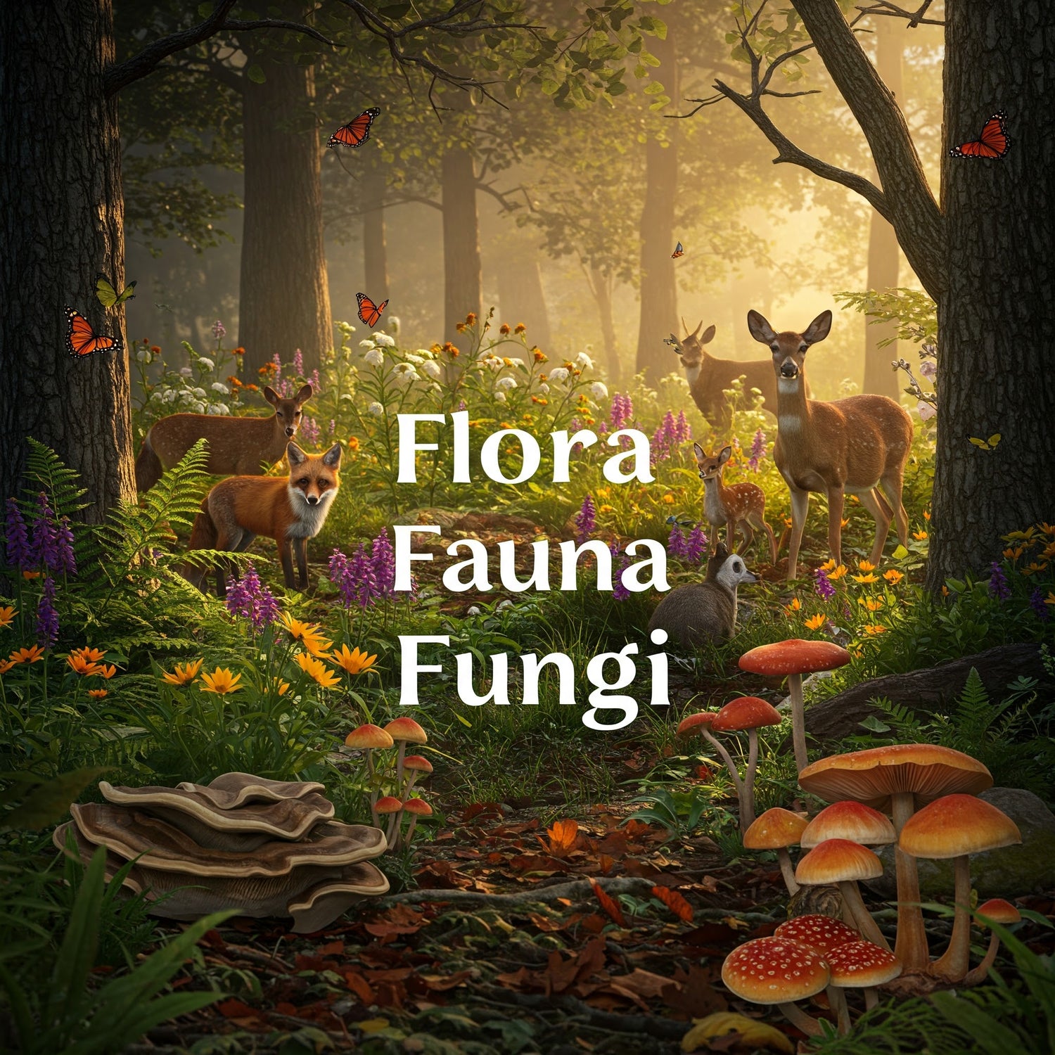 Flora, Fauna, and Fungi