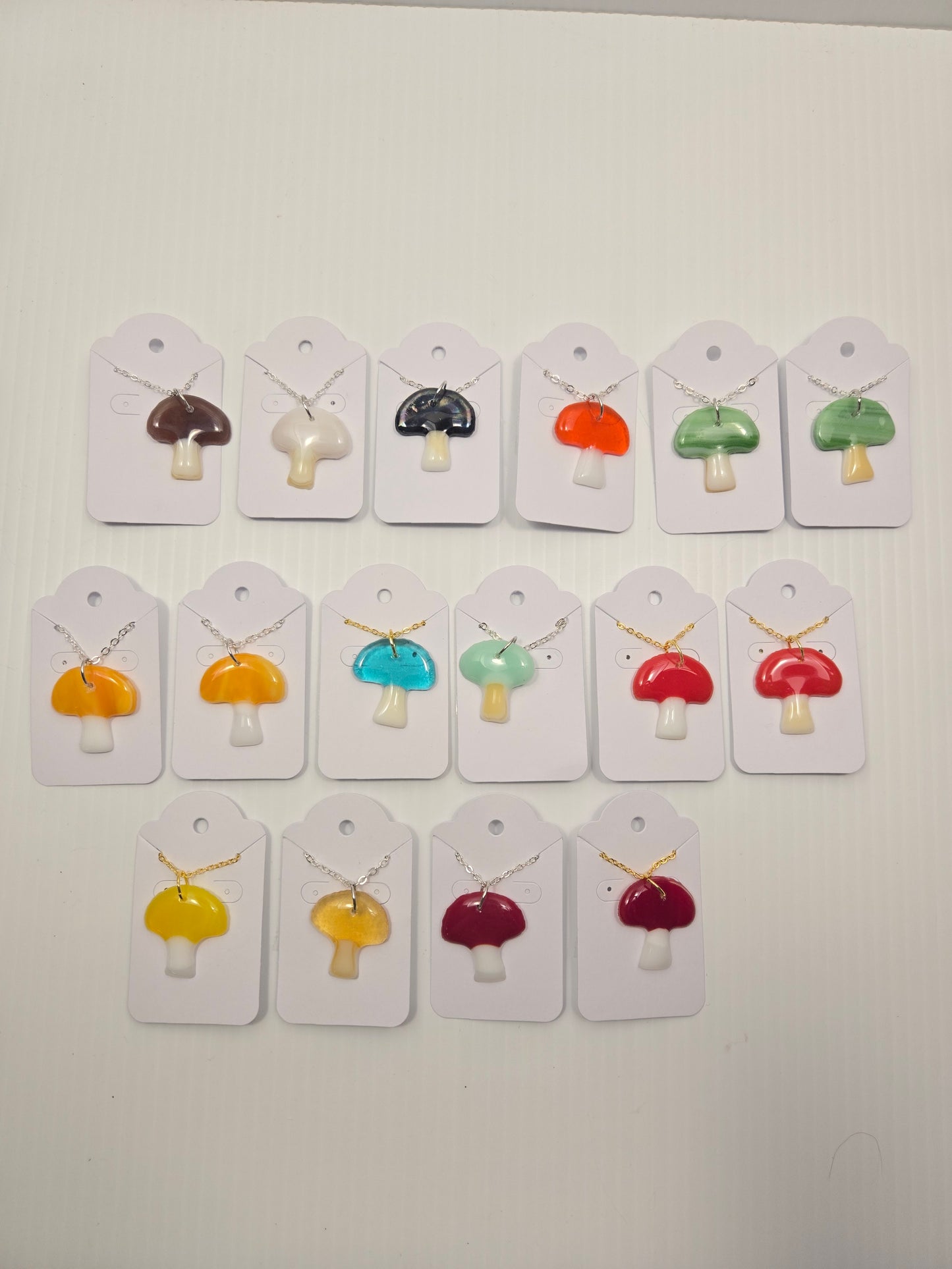 Mushroom Necklaces